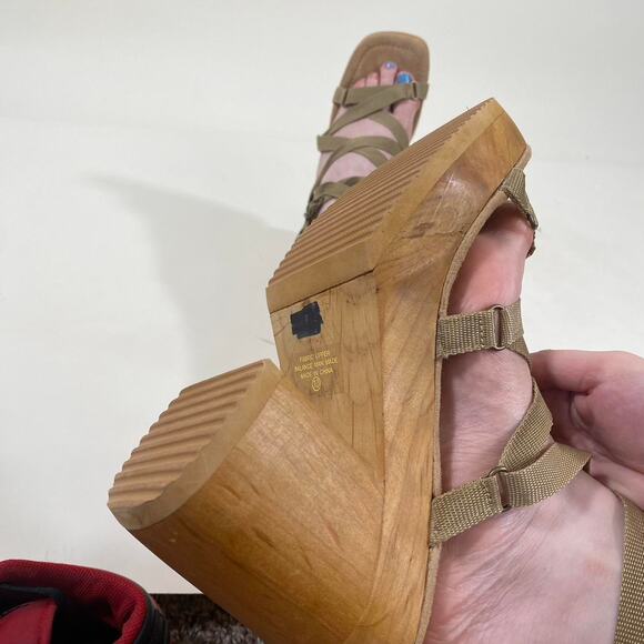 Vintage y2k wooden platform shoes - Picture 4 of 7